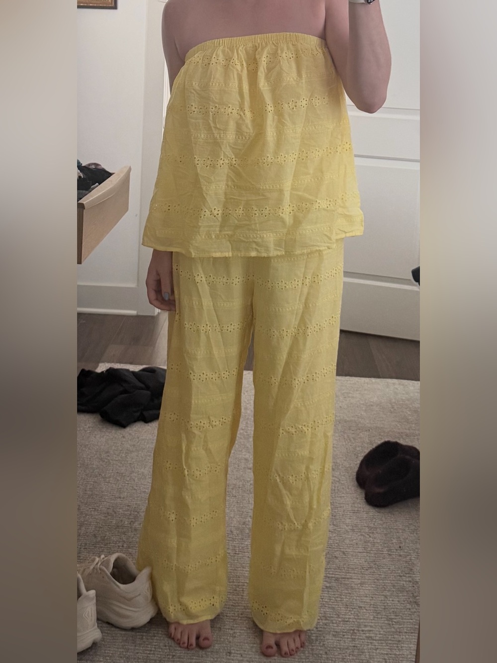 NWT Petal & Pup Michele Strapless Jumpsuit - Picture 5 of 5